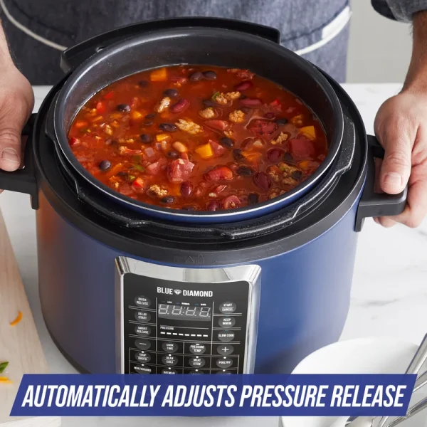 CC004430-001 6QT Ceramic Nonstick 16-in-1 Pressure Cooker, Slow Cooker and More - Image 7