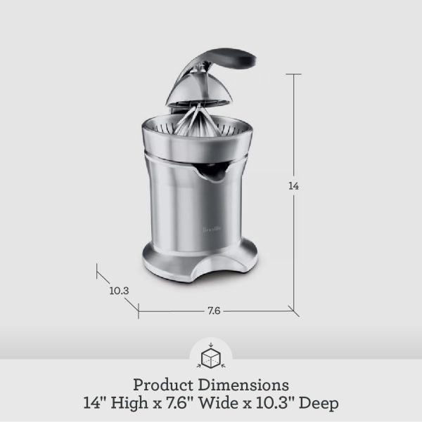 Citrus Press Pro 800CPXL, Brushed Stainless Steel - Image 6