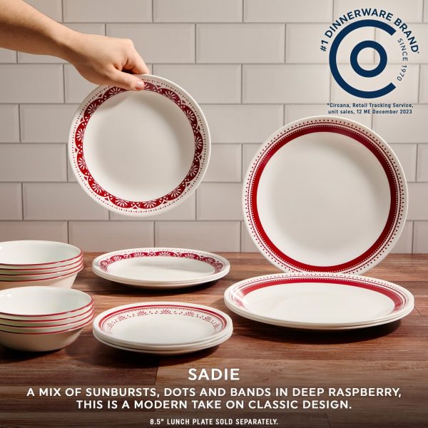 Corelle? Sadie 16-piece Dinnerware Set, Service for 4 - Image 2