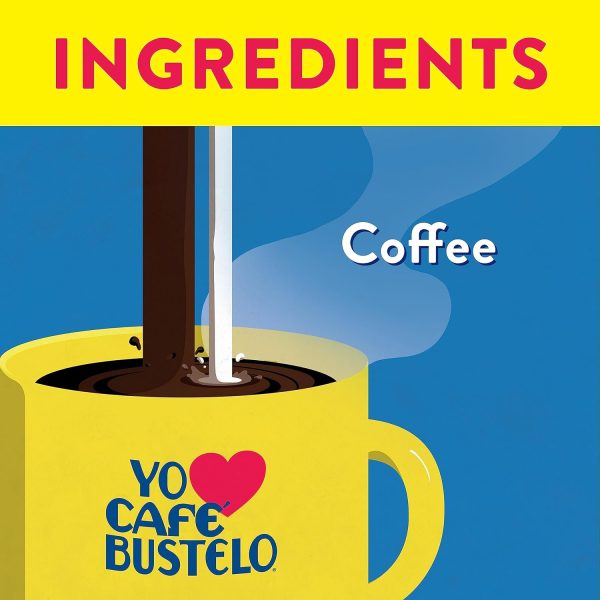 Café Bustelo Espresso Dark Roast Ground Coffee Brick, 10 Ounce (Pack of 12) - Image 4