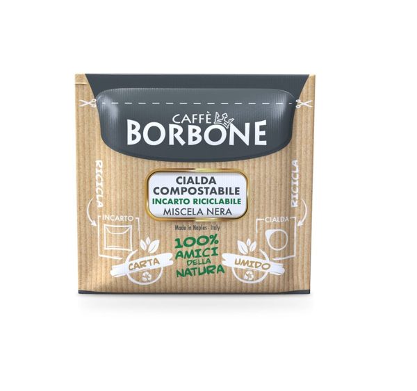 Caffe Borbone 150 Single Served Espresso Coffee Pods, Black Blend with Intensed and Marked Flavour, Roasted and Freshly Packaged in Italy ( Miscela Nera, Intensed and Marked Flavour) - Image 2