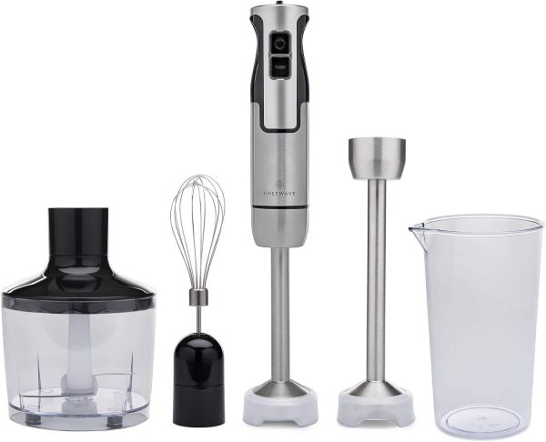 ChefWave Milkmade Non-Dairy Milk Maker with Intermix Hand Blender   Milk Frother (3 Items) - Image 3