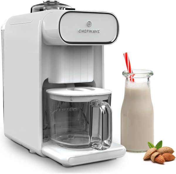 ChefWave Milkmade Non-Dairy Milk Maker with Intermix Hand Blender   Milk Frother (3 Items) - Image 4