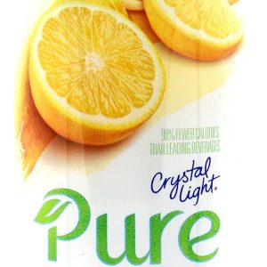 Crystal Light Pure Lemonade Drink Mix, 10-Quart Canister (6 Canister Pack)
