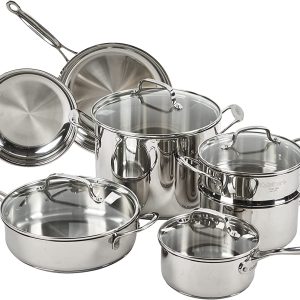 77-11G Stainless Steel 11-Piece Set