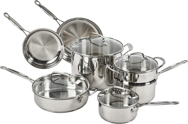 77-11G Stainless Steel 11-Piece Set