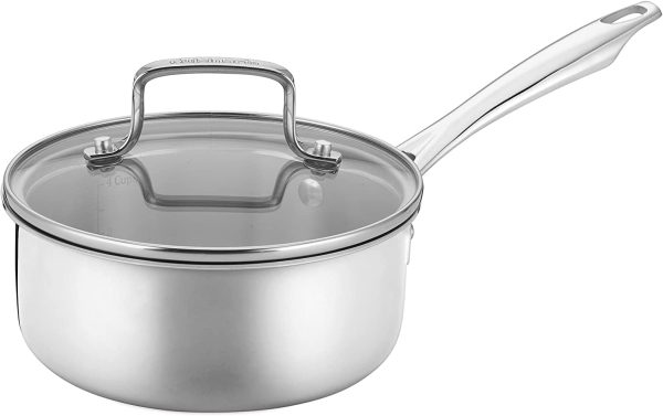 TPS-10 Professional Performance Tri-Ply 10-Piece Classic Cookware Set, Heat Surround Technology, Drip Free Pouring with Cool Grip Handles, Stainless Steel - Image 9