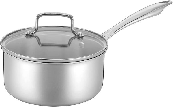 TPS-10 Professional Performance Tri-Ply 10-Piece Classic Cookware Set, Heat Surround Technology, Drip Free Pouring with Cool Grip Handles, Stainless Steel - Image 10