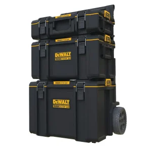 DWST08165W00450 TOUGHSYSTEM 2.0 Small Tool Box with Bonus 22 in. Medium Tool Box and 24 in. Mobile Tool Box (3-Piece Set)