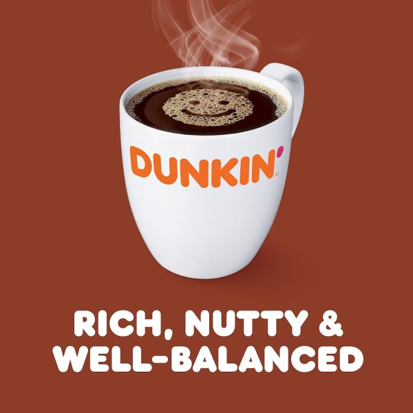 Dunkin  Hazelnut Flavored Ground Coffee, 18 Ounce (Pack of 6) - Image 5