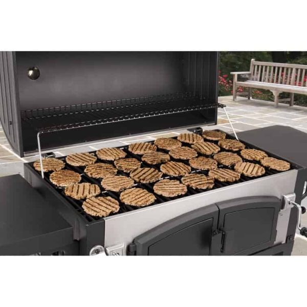 Dyna-Gio 32  Barrel Charcoal Grill with Side Shelves - Image 3