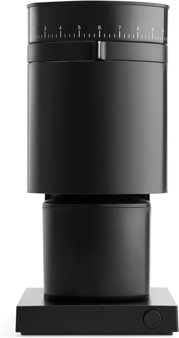 Opus Conical Burr Coffee Grinder   All Purpose Electric   Espresso Grinder with 41 Settings for Drip, French Press,   Cold Brew   Matte Black
