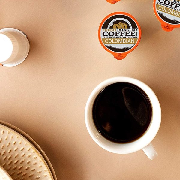 Fresh Roasted Coffee,100% Colombian Supremo, Medium Roast, Kosher, K-Cup Compatible, 192 Pods - Image 6