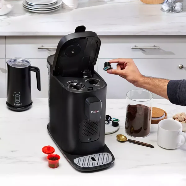 Dual Pod Plus 3-in-1 Coffee Maker with Espresso Machine, Pod Coffee Maker and Ground Coffee   Black - Image 5
