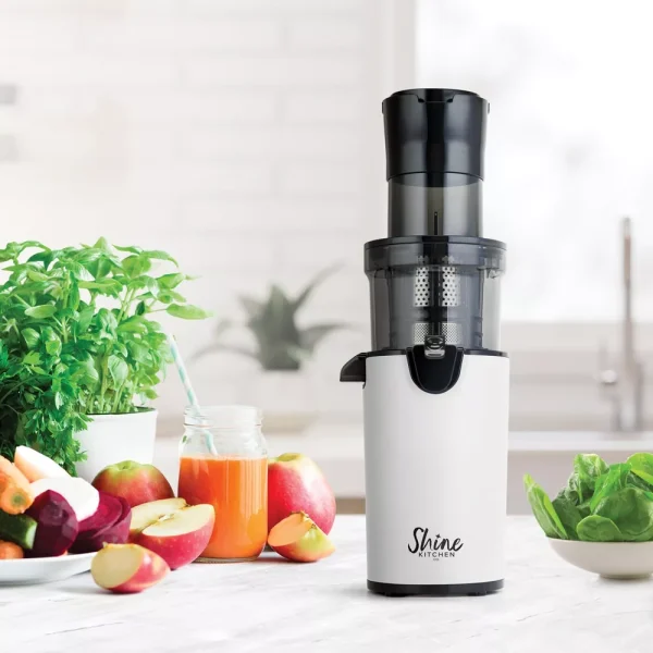 Shine Kitchen Co. Easy Cold Press Juicer with XL Feed Chute - Image 8