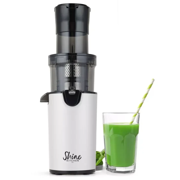 Shine Kitchen Co. Easy Cold Press Juicer with XL Feed Chute