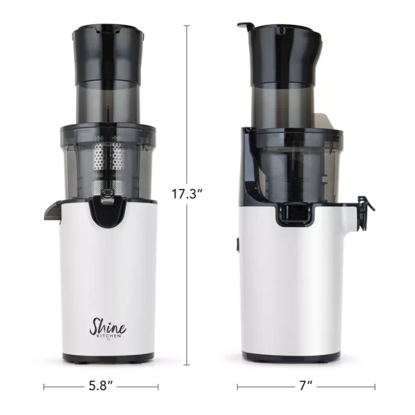 Shine Kitchen Co. Easy Cold Press Juicer with XL Feed Chute - Image 2