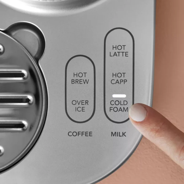 Mr. Coffee Latte Lux 4-in-1 Iced and Hot Single-Serve Coffee Maker with One-Touch Automatic Milk Frother - Image 6