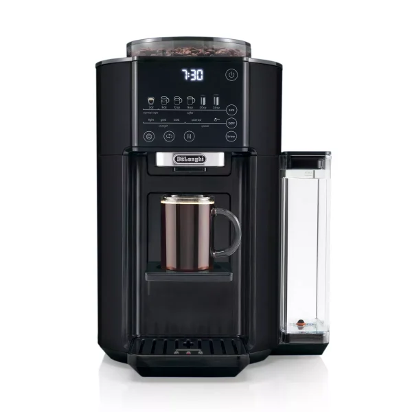 TrueBrew Automatic Coffee Maker with Bean Extract Technology   Black Matte