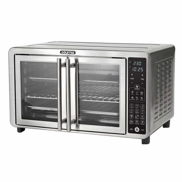 Gourmia 43L XL 12-Slice Digital Air Fryer Oven with Single-Pull French Doors - Image 7