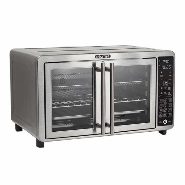 Gourmia 43L XL 12-Slice Digital Air Fryer Oven with Single-Pull French Doors - Image 8