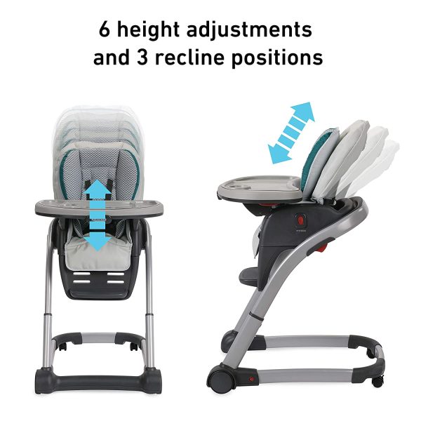 Blossom 6 in 1 Convertible High Chair, Redmond - Image 4