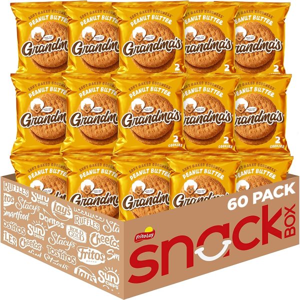 Grandma s Peanut Butter Cookies, 2.5 Ounce (Pack of 60)