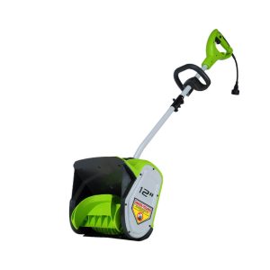 12  8 Amp Corded Electric Snow Shovel with Electric Start, 2600802