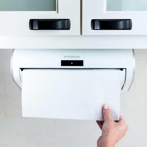 Innovia Automatic Paper Towel Dispenser. Touchless Technology. Works with Most Paper Towel Brands and Sizes. Dispenses The Number of Sheets You Need. White, Under Cabinet Mounted. - Image 3