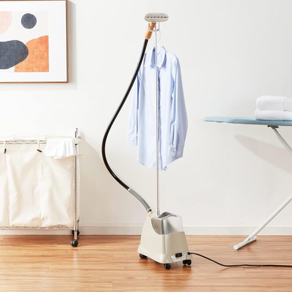 J-2000M Jiffy Garment Steamer with Metal Steam Head, 120 Volt,Beige - Image 5