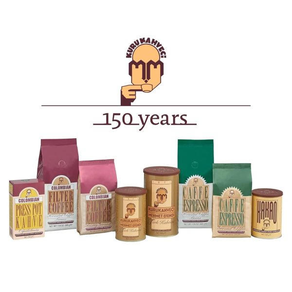 KURUKAHVECI MEHMET EFENDI Turkish Coffee, Arabica Beans, Roasted Ground,Rich Aroma, Fresh, Medium to Heavy-bodied, Original Taste Since 1871 (17.6 OZ / 500 Gr) Pack of 3 - Image 6