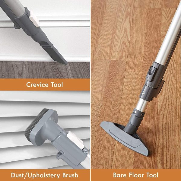 81214 200 Series Bagged Canister Vacuum Cleaning Tools, Orange - Image 4