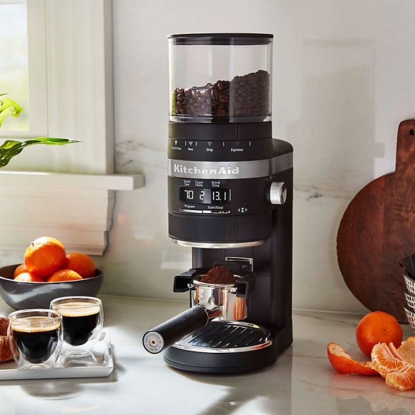 Matte Black Burr Coffee Grinder - Image 11
