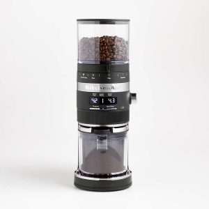 Matte Black Burr Coffee Grinder