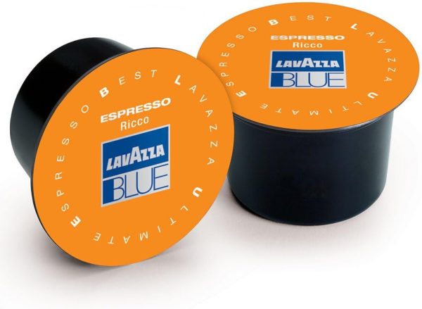 Lavazza BLUE Capsules, Espresso Ricco Coffee Blend, Dark Roast, 28.2-Ounce Boxes (Pack of 100) - Image 2