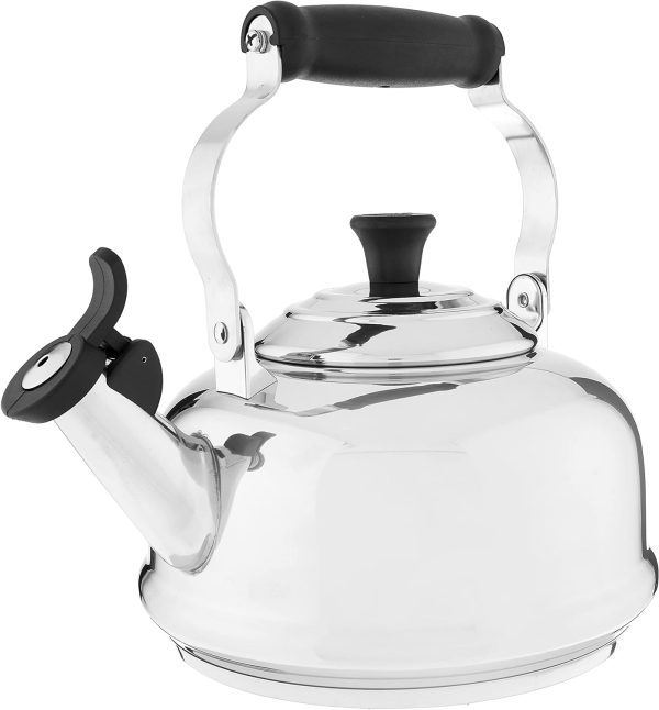 Le Creuset Stainless Steel Whistling Tea Kettle, 1.7 qt. - Image 2