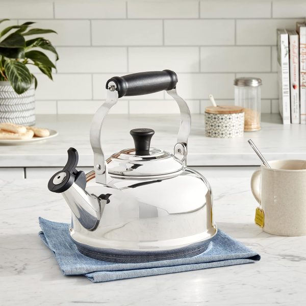 Le Creuset Stainless Steel Whistling Tea Kettle, 1.7 qt. - Image 5