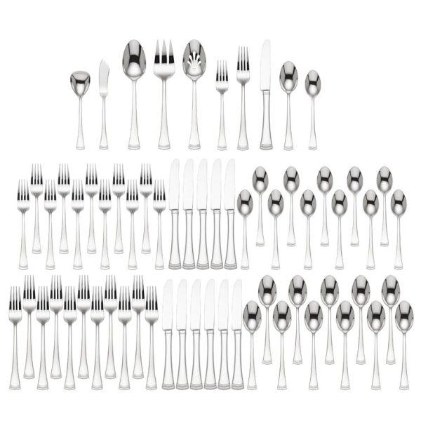 Lenox Portola Stainless Steel Flatware   Set of 65 - Image 7