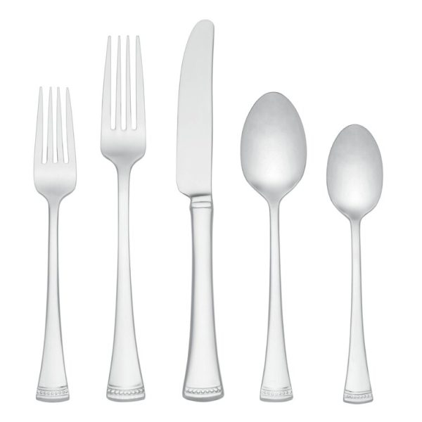 Lenox Portola Stainless Steel Flatware   Set of 65 - Image 8