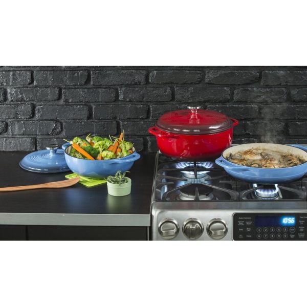 Lodge Enamel Cast Iron Dutch Oven   7.5qt - Image 3