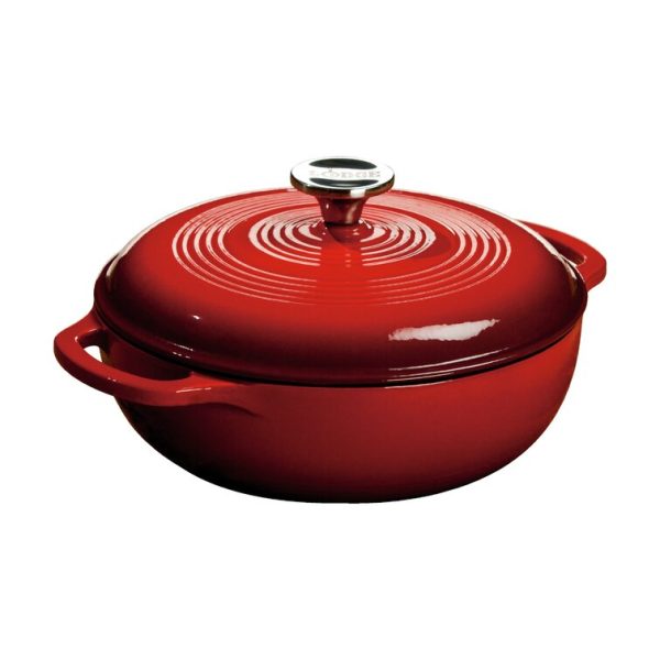 Lodge Enamel Cast Iron Dutch Oven   7.5qt - Image 5