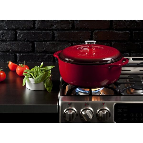 Lodge Enamel Cast Iron Dutch Oven   7.5qt - Image 11