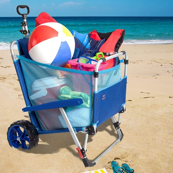 Mac Sports Beach Day Lounger Combo Cart - Image 7