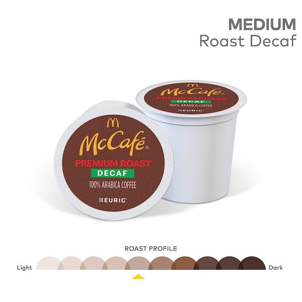 McCafe Decaf Premium Medium Roast K-Cup Coffee Pods 84 Count - Image 3