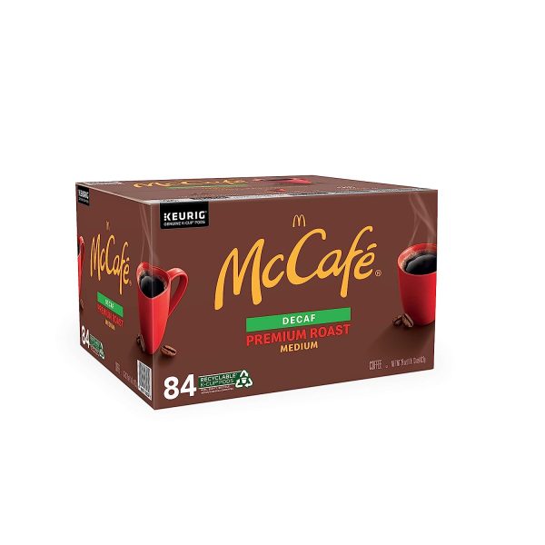 McCafe Decaf Premium Medium Roast K-Cup Coffee Pods 84 Count - Image 9