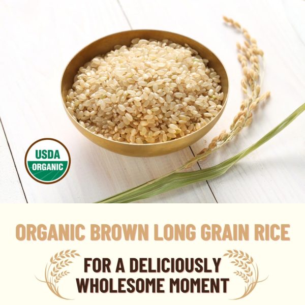 Mountain High Organics Certified Brown Long Grain Rice 6 Gallon/40 Lb Bucket - Image 4