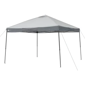 12  x 12  Instant Straight Leg Canopy for Camping   Gray