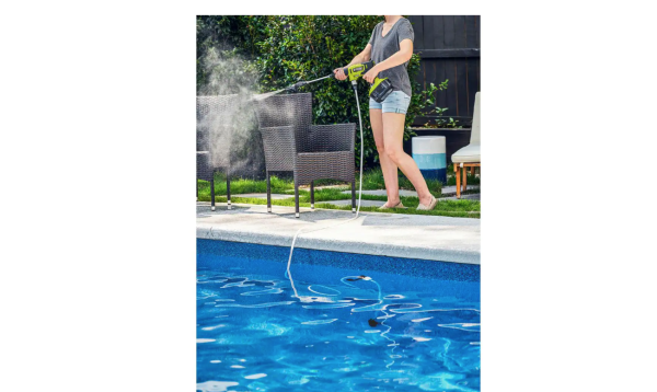 RY121850VNM ONE+ HP 18V Brushless EZClean 600 PSI 0.7 GPM Cordless Cold Water Power Cleaner (Tool Only) - Image 8