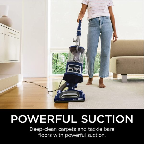NV360 Navigator Lift-Away Deluxe Upright Vacuum with Large Dust Cup Capacity, HEPA Filter, Swivel Steering, Upholstery Tool   Crevice Tool, Blue - Image 7
