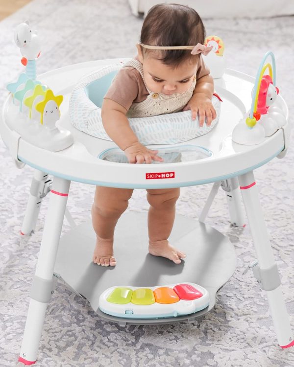 Skip Hop Baby Activity Center: Interactive Play Center with 3-Stage Grow-with-Me Functionality, 4mo+, Silver Lining Cloud - Image 6